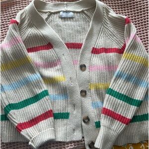 Striped cardigan